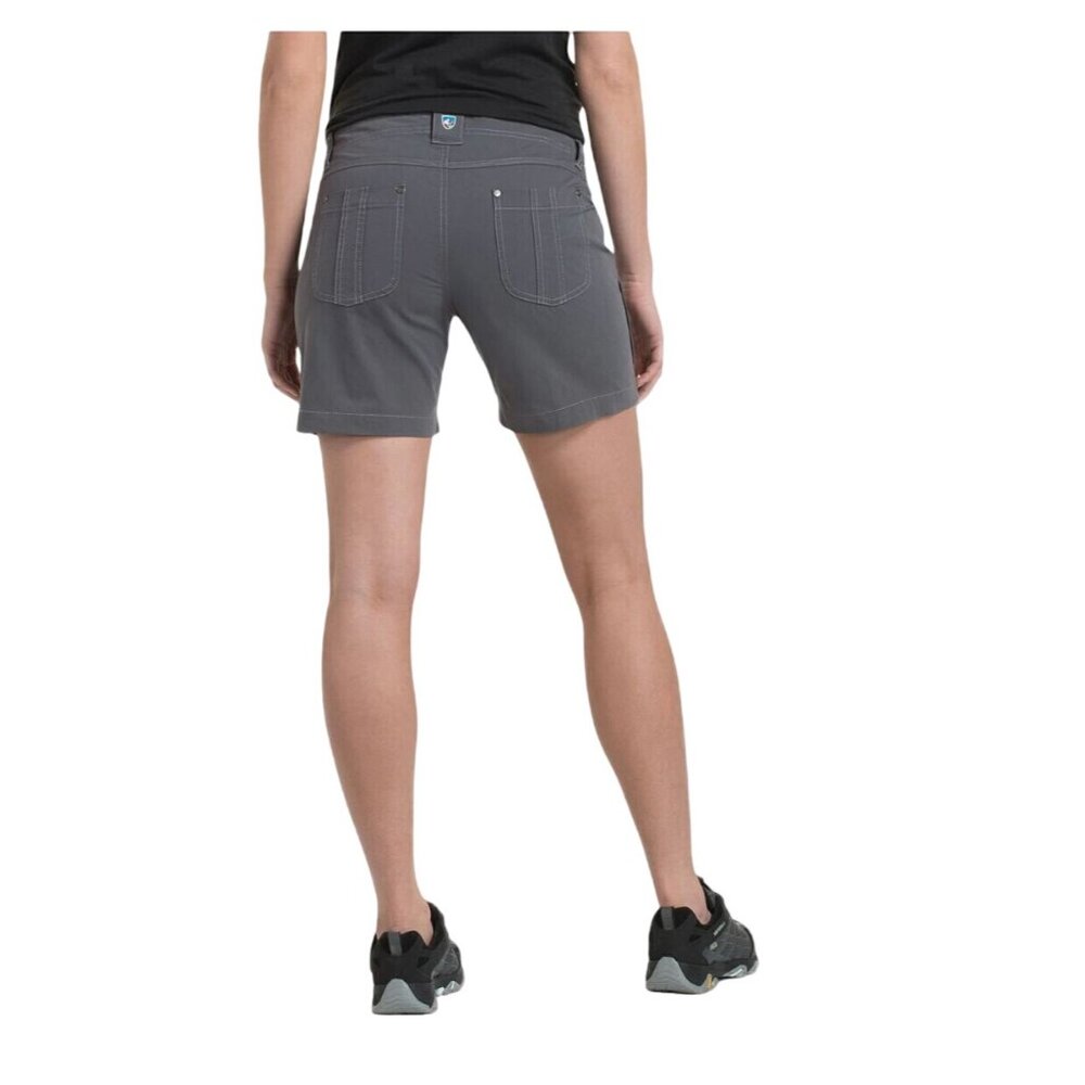 NWT  Kuhl Women's 12 Splash Shorts Shadow Gray MSRP$65 Stretch Hiking Outdoors - Picture 3 of 12